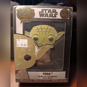 Funko Pop! Pins! Star Wars: Yoda 23 Enamel Pin Limited Edition SEALED NEW